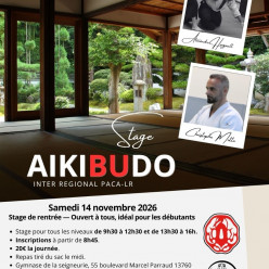 Stage aikibudo à Saint Cannat (tous niveaux)